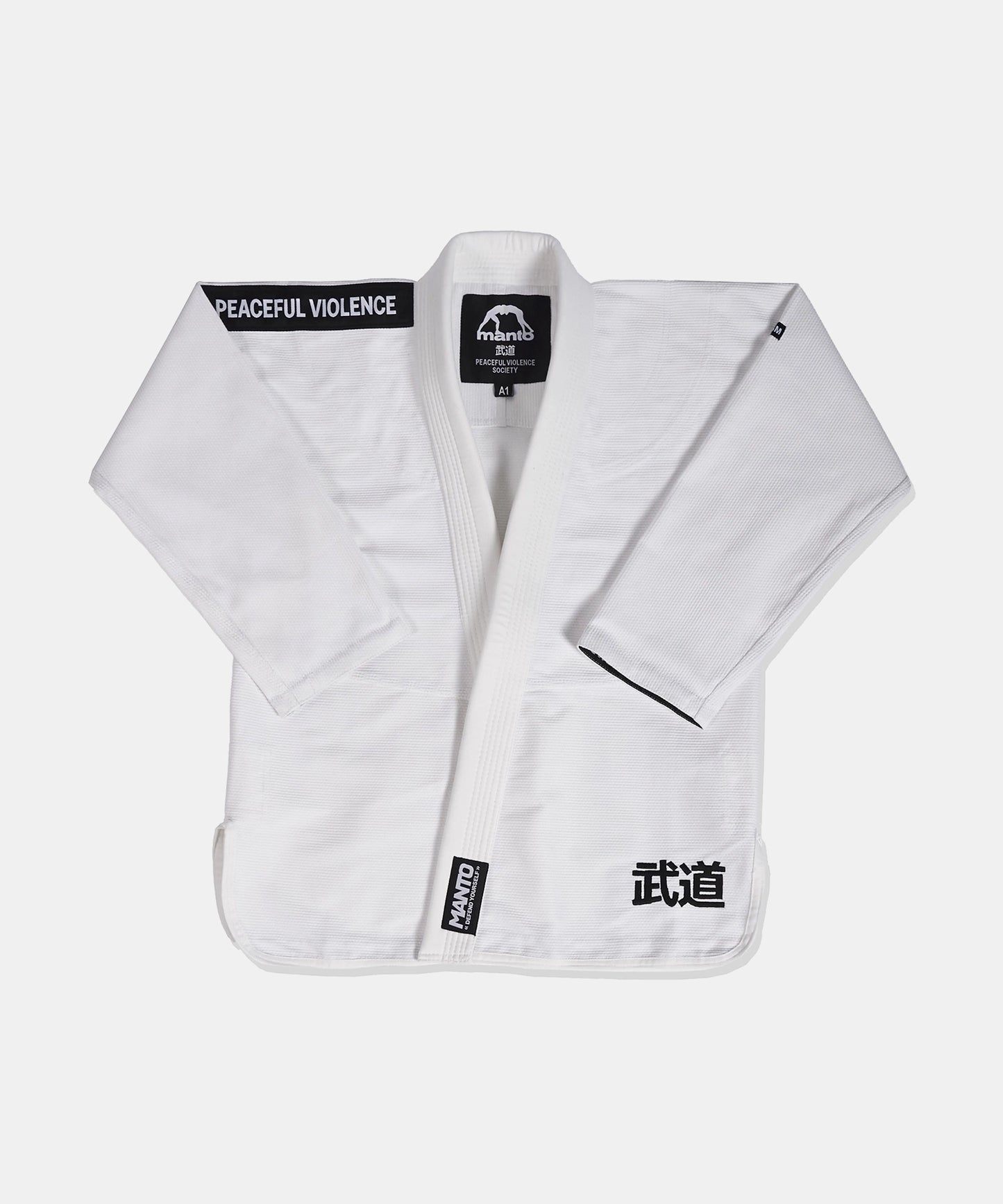 Kimono de JJB Manto Society - Blanc