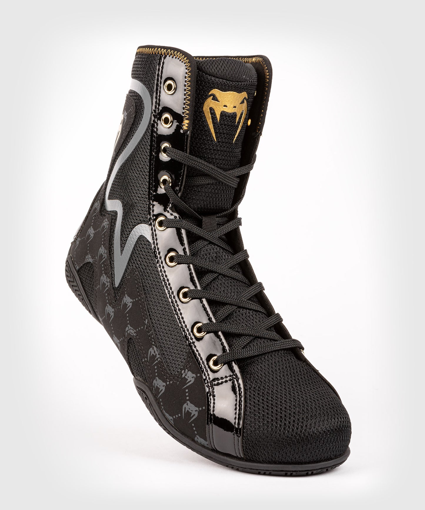 Venum Elite Evo Monogram Boxing Schuh - Schwarz
