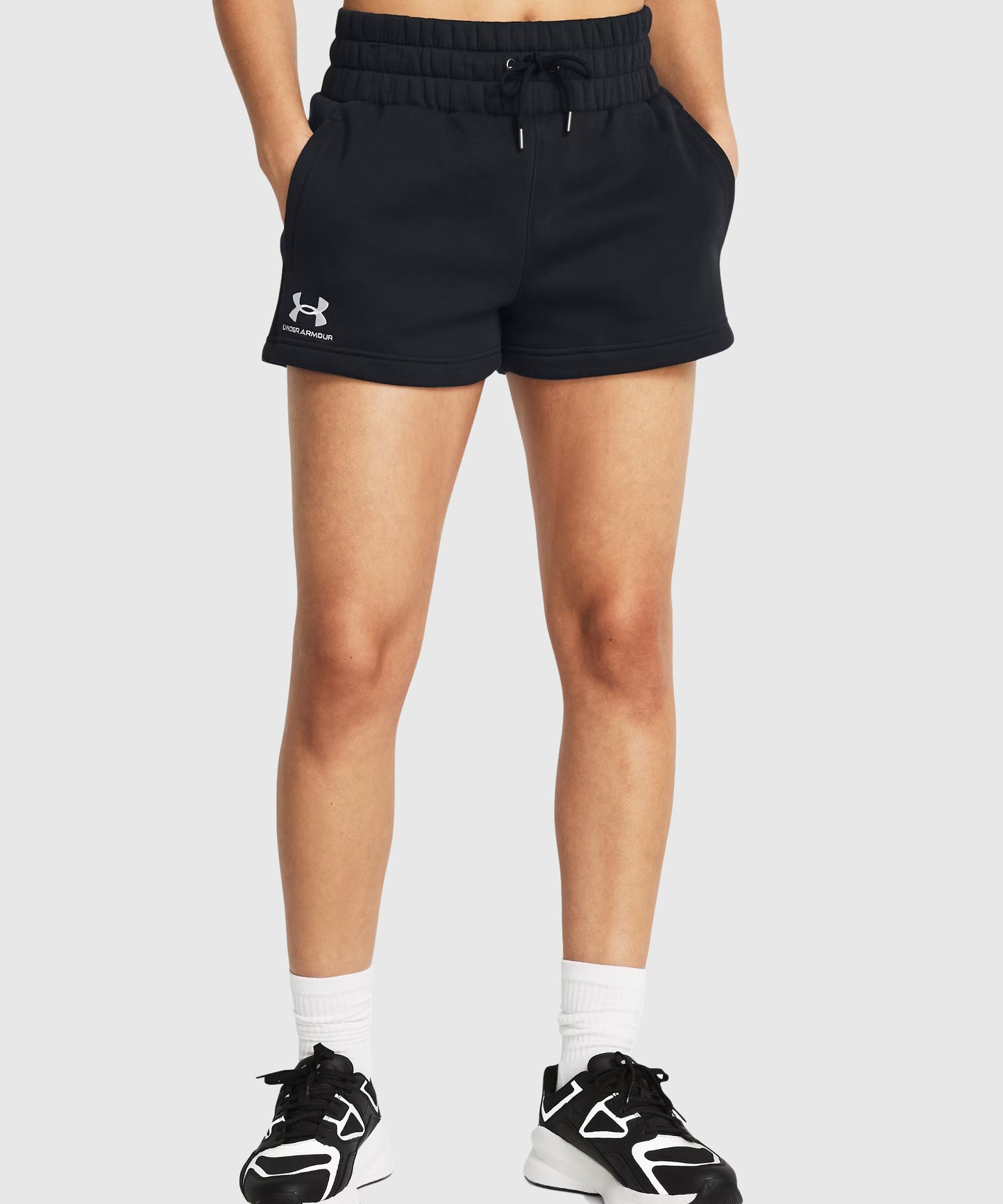 Short Under Armour Ua Icon Fleece Pour Femme - Noir