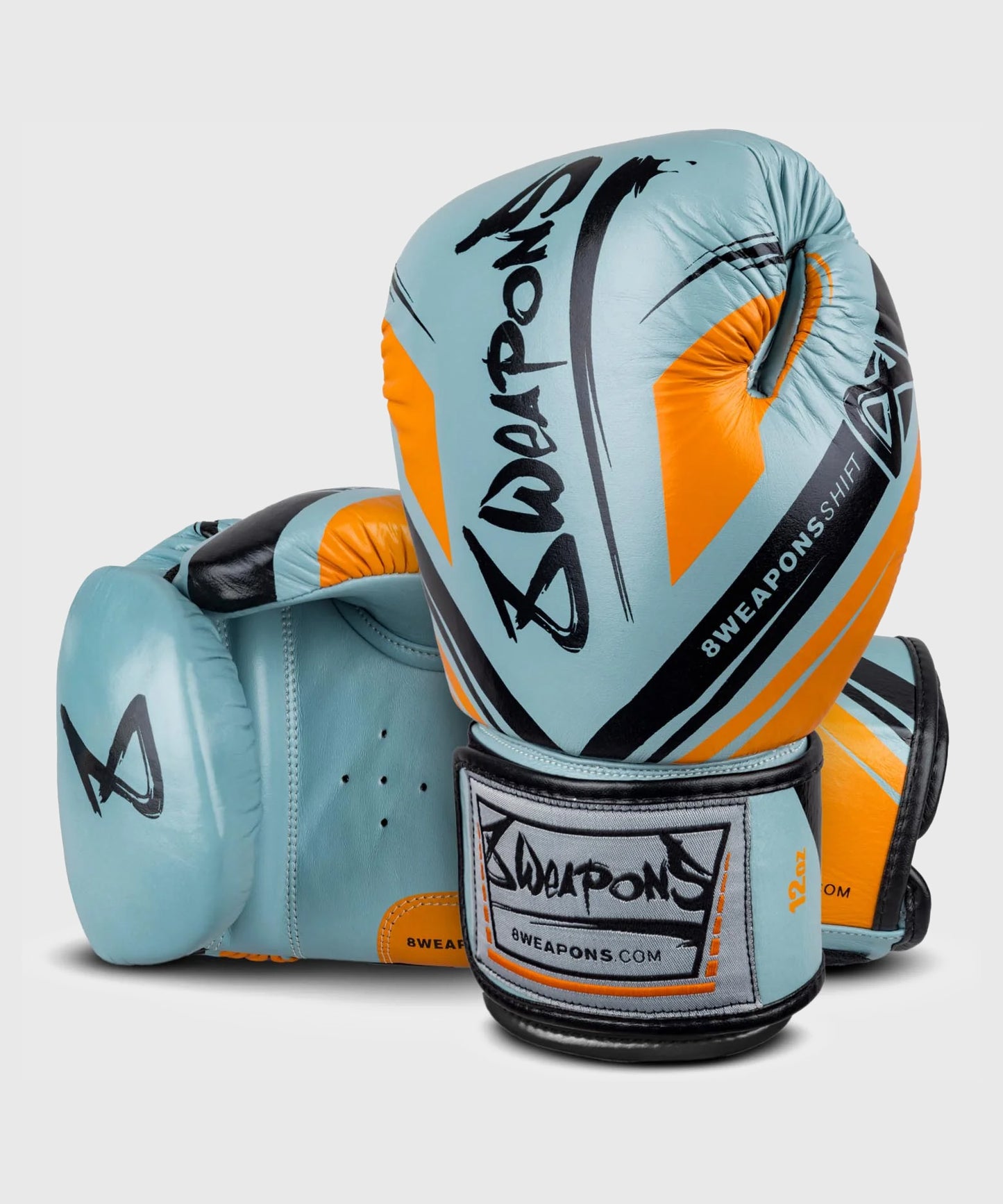 8 Weapons Shift Boxing Gloves - Blue/Black/Orange