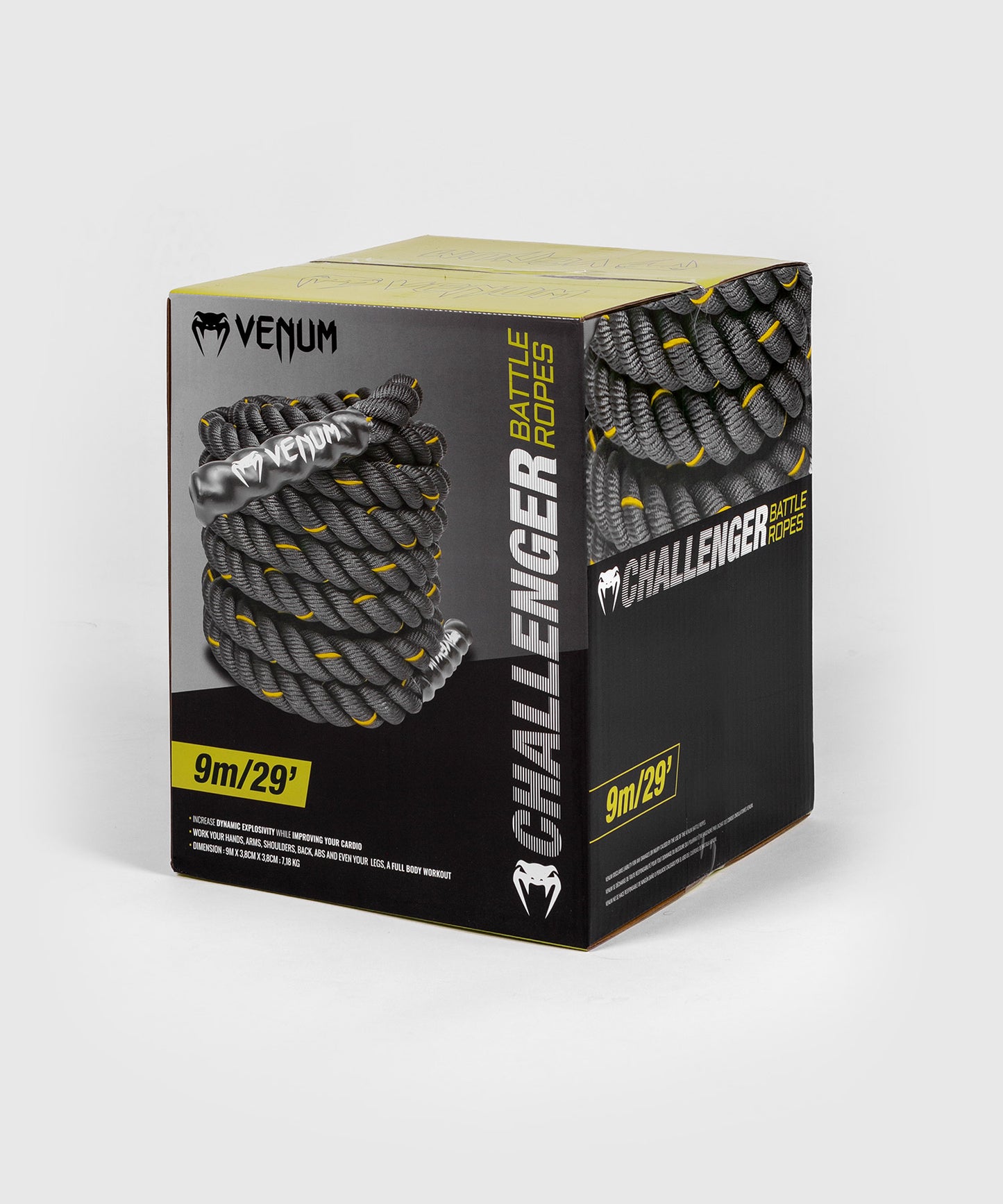 Battle Rope Venum Challenger 9m - Noir