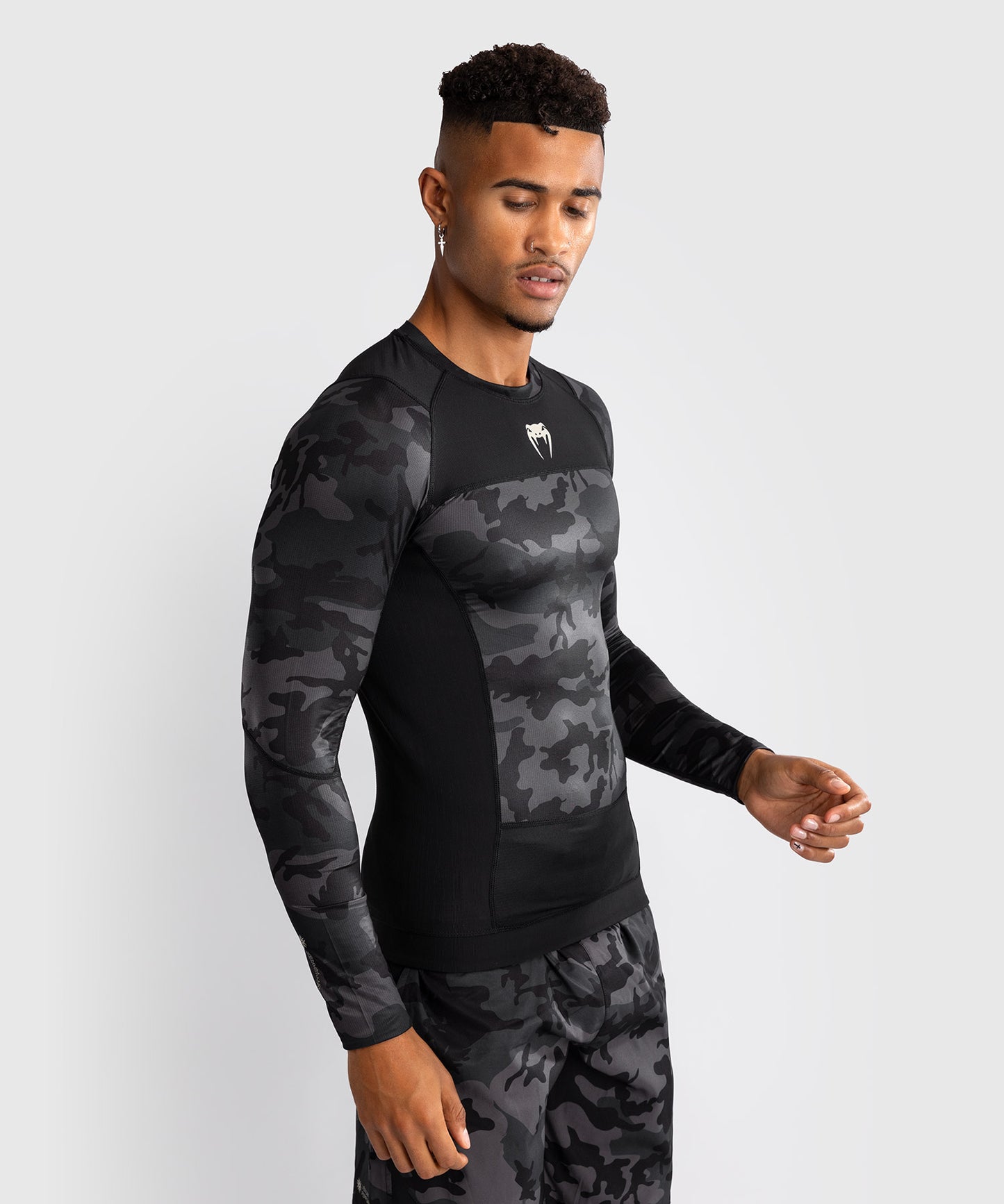 Rashguard à Manches Longues Venum G-Fit Air pour Hommes - Camo Urban