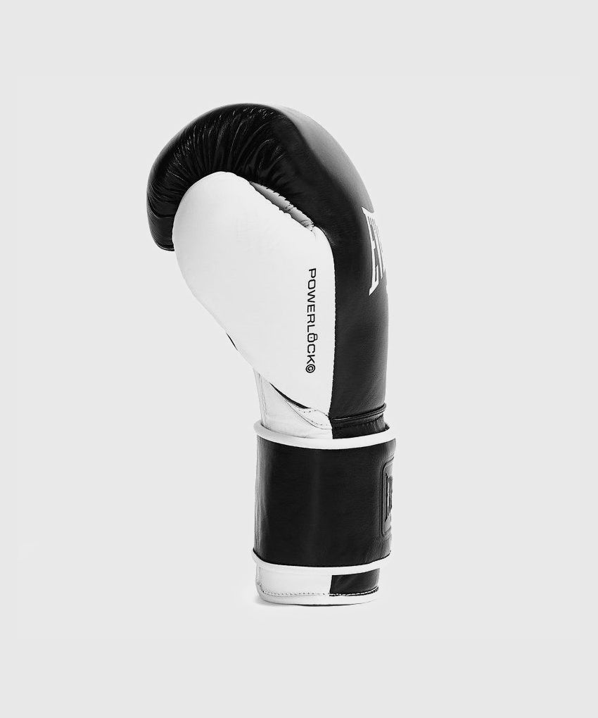 Gants de boxe Everlast Powerlock Pro OG H&L - Noir/Blanc