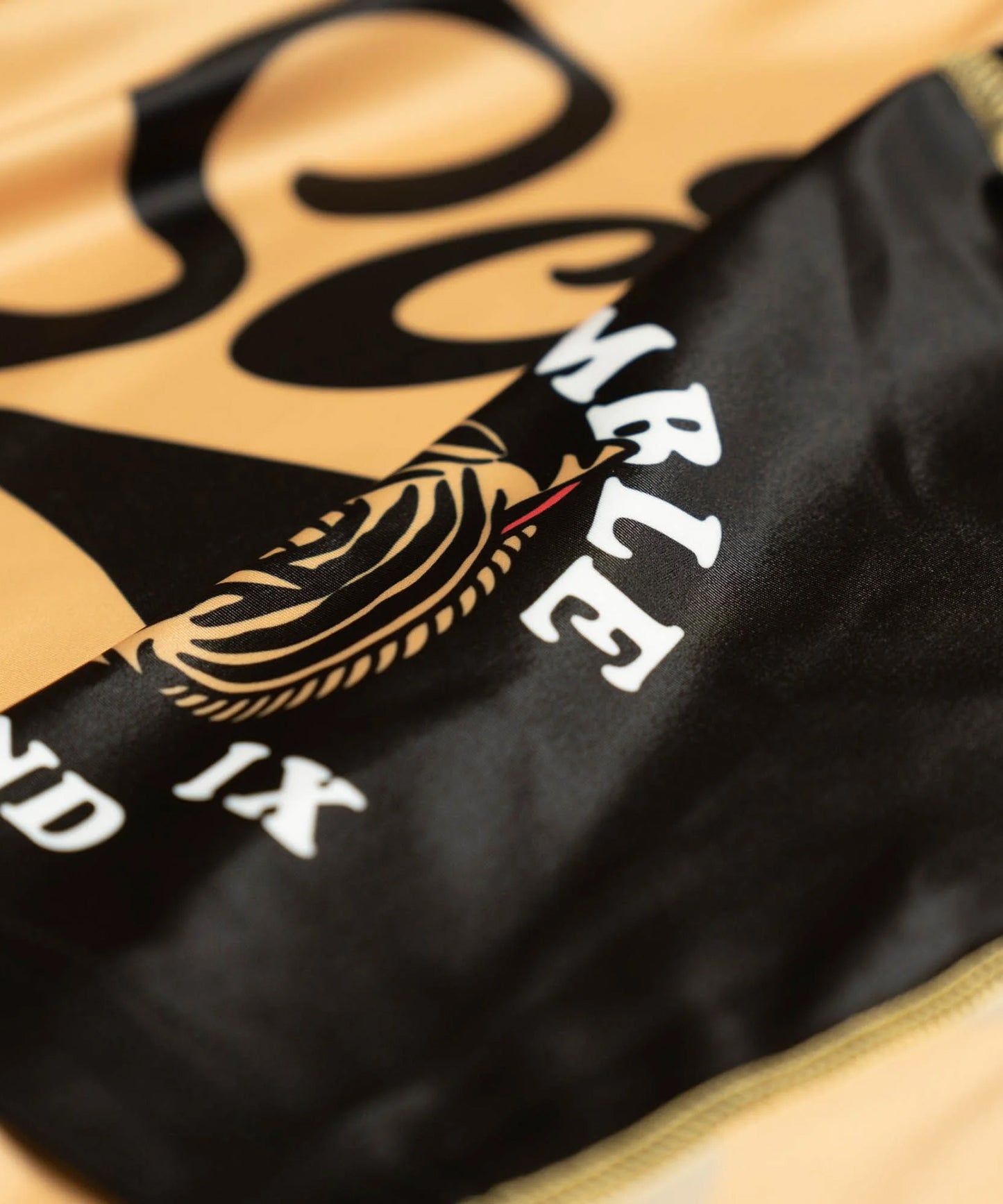 Scramble Tigre Rashguard - Black