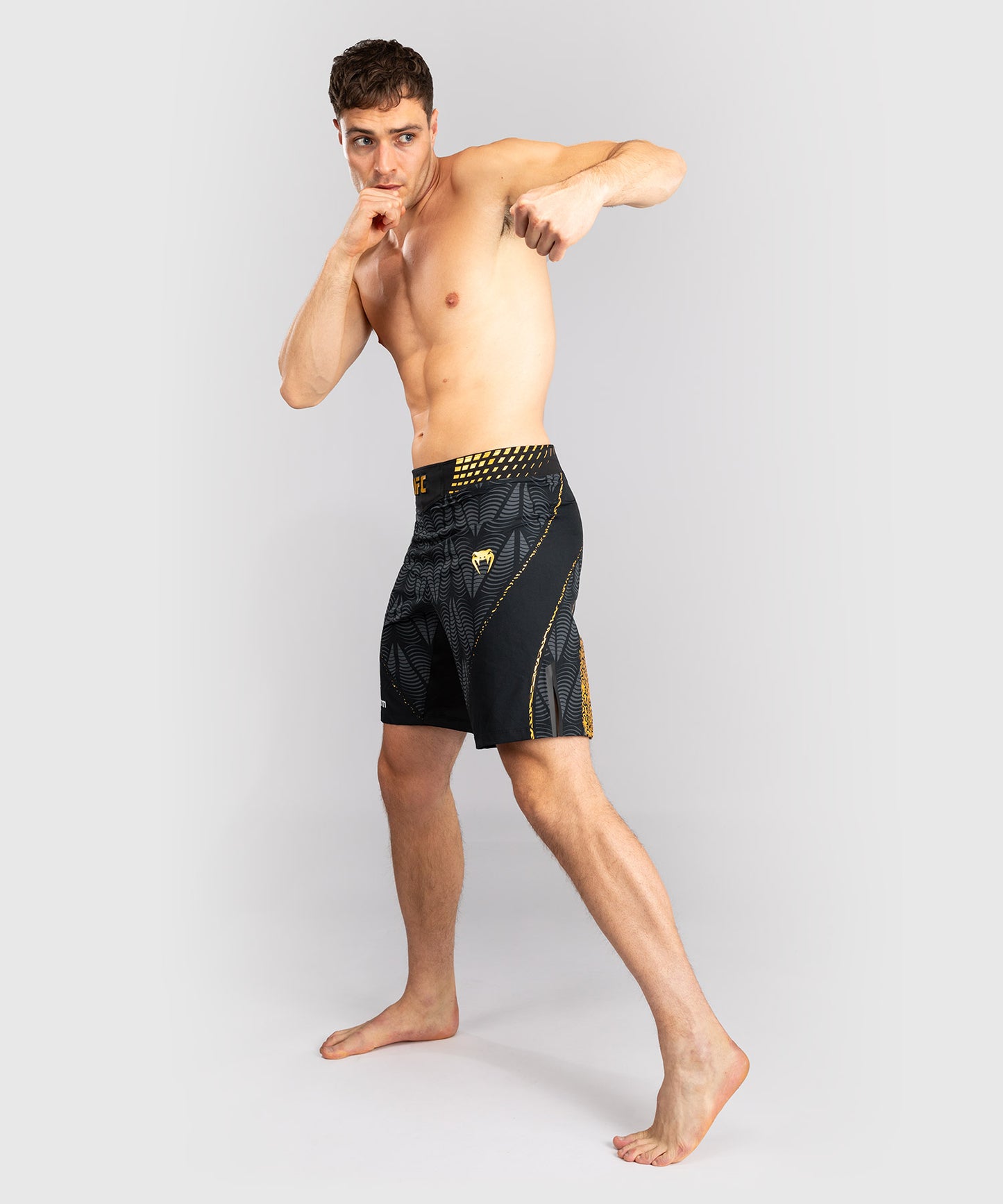 Men's UFC Zenith by Venum Champion Authentic Fight Night Long Fit Fight Short
