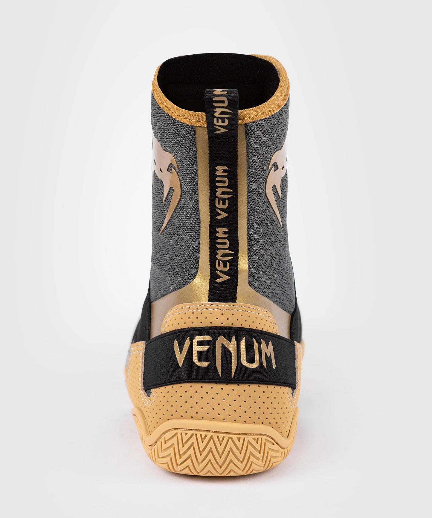 Chaussures de boxe Venum Elite - Noir/Beige