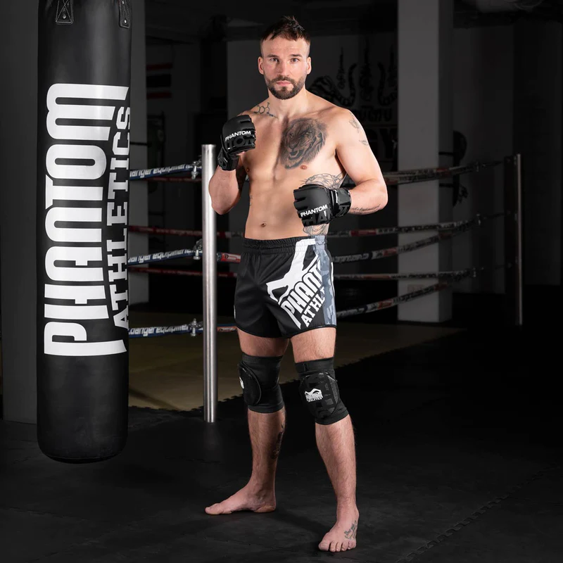 GANTS DE MMA PHANTOM ATHLETICS APEX HYBRID - NOIR