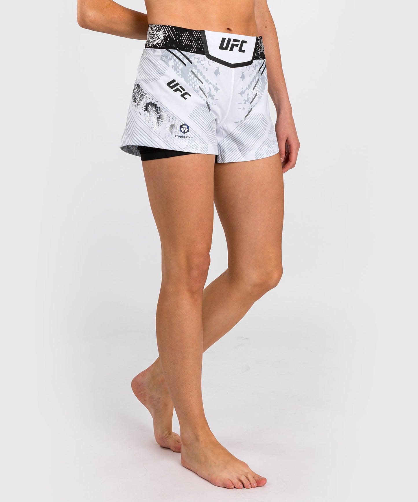 UFC Adrenaline by Venum Authentic Fight Night Women’s Fight Short - White