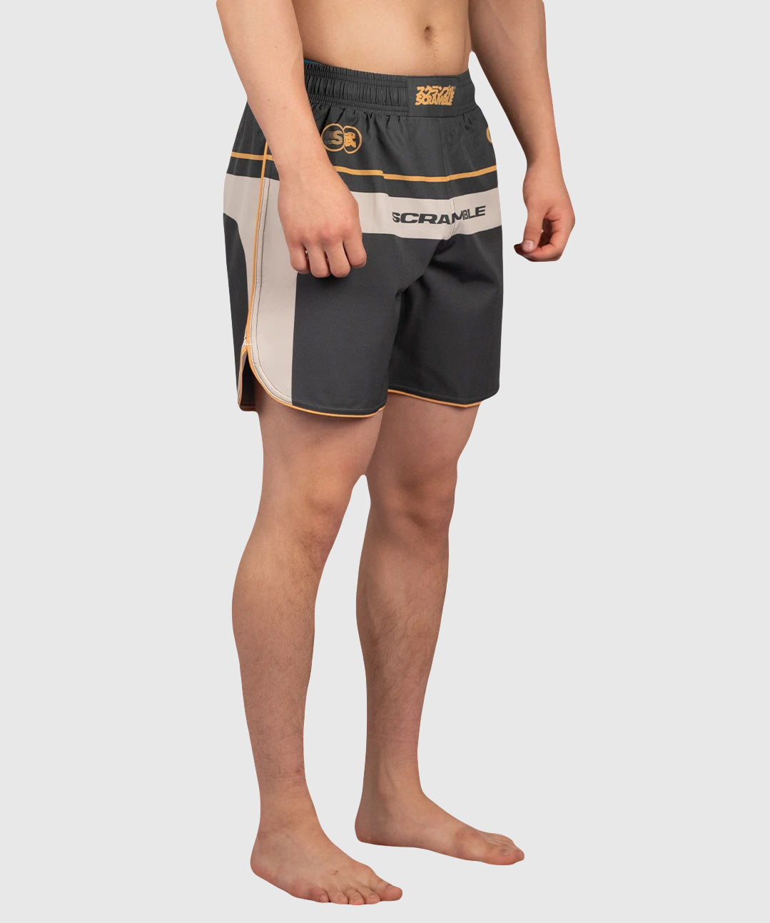Scramble Duotone Fight Shorts - Taupe/Sand