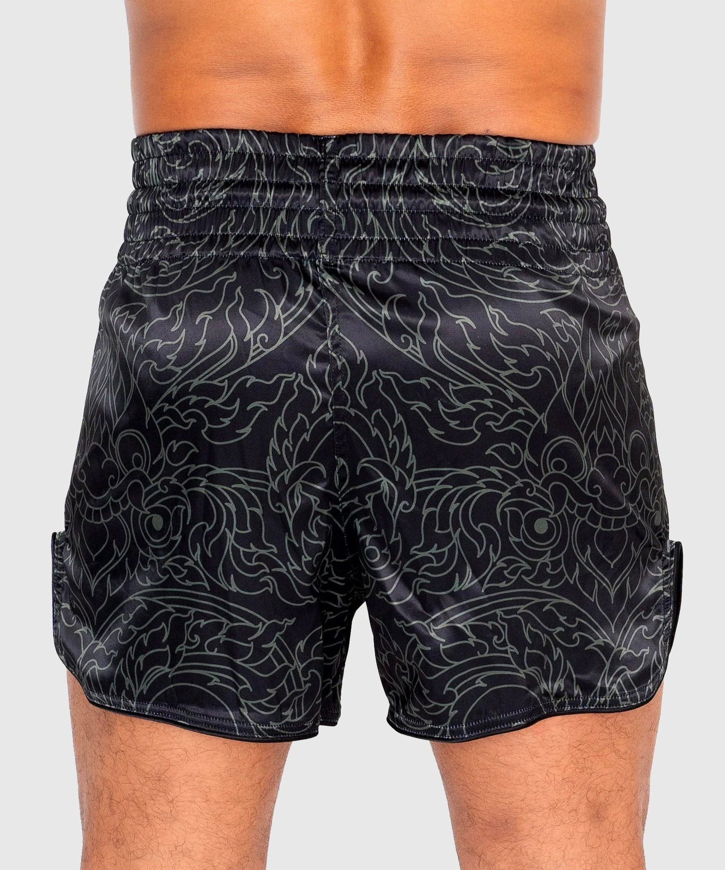 Wicked One Kwaï Pantaloncini da Muay Thai - Nero/Cachi