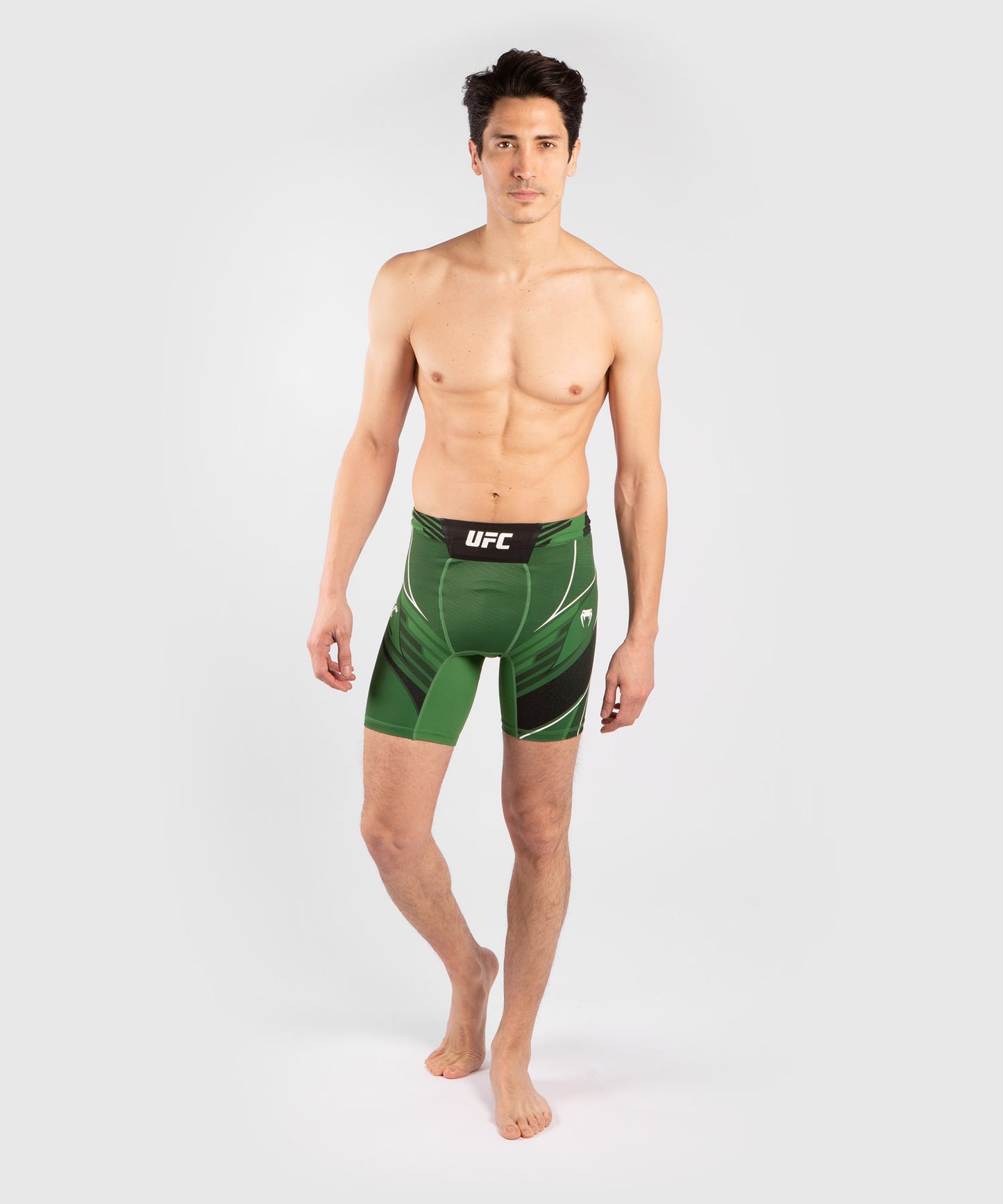 Short de compression pour Hommes UFC Venum Authentic Fight Night - Coupe Courte - Vert