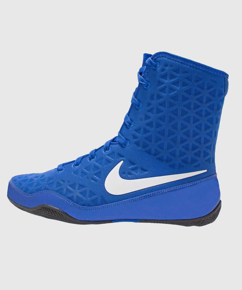 Nike KO Boxing Shoes - Blue/White