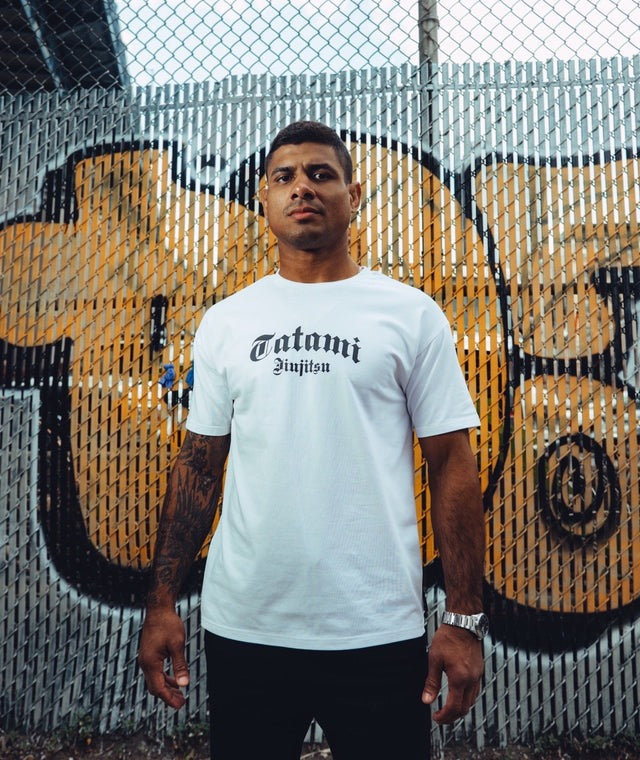 T-Shirt Tatami Fightwear Gothic - Blanc