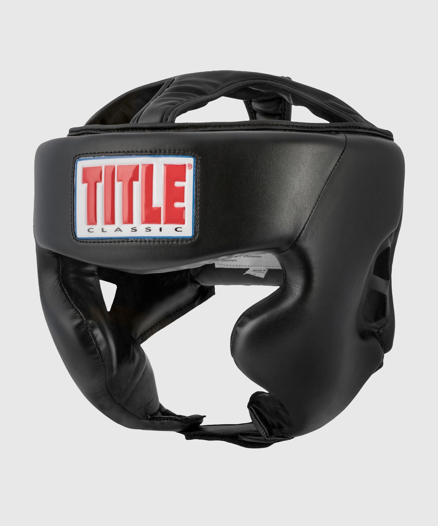 Title Classic Hi-Performance Boxing Headgear - Black
