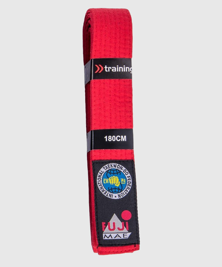 Ceinture de Taekwondo ITF FUJIMAE – Rouge