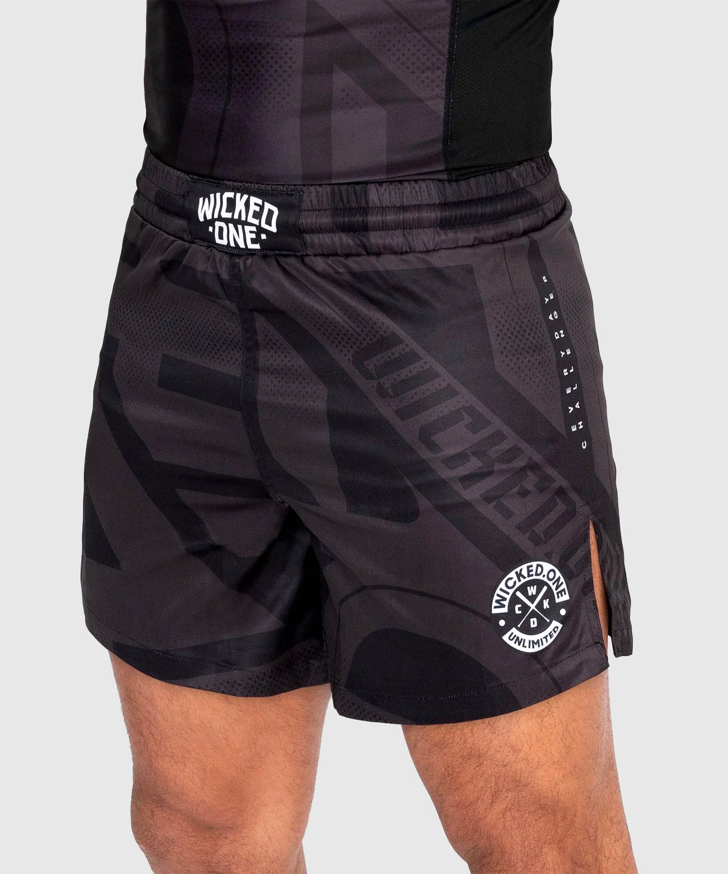 Wicked One Element Outsiderz Fightshorts - Negro