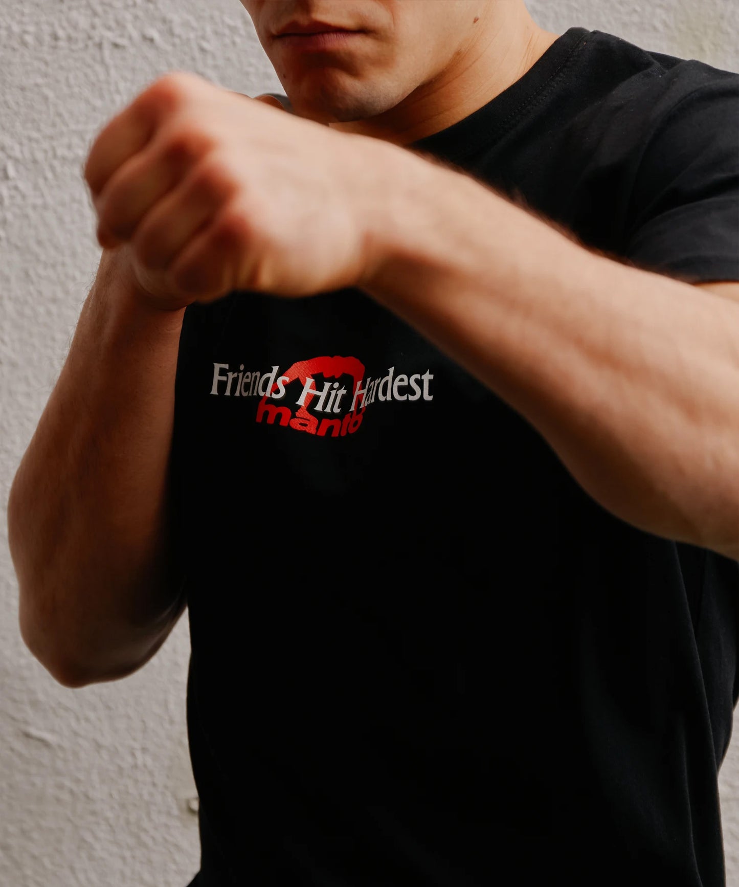 T-shirt Manto Nothing Personal - Noir