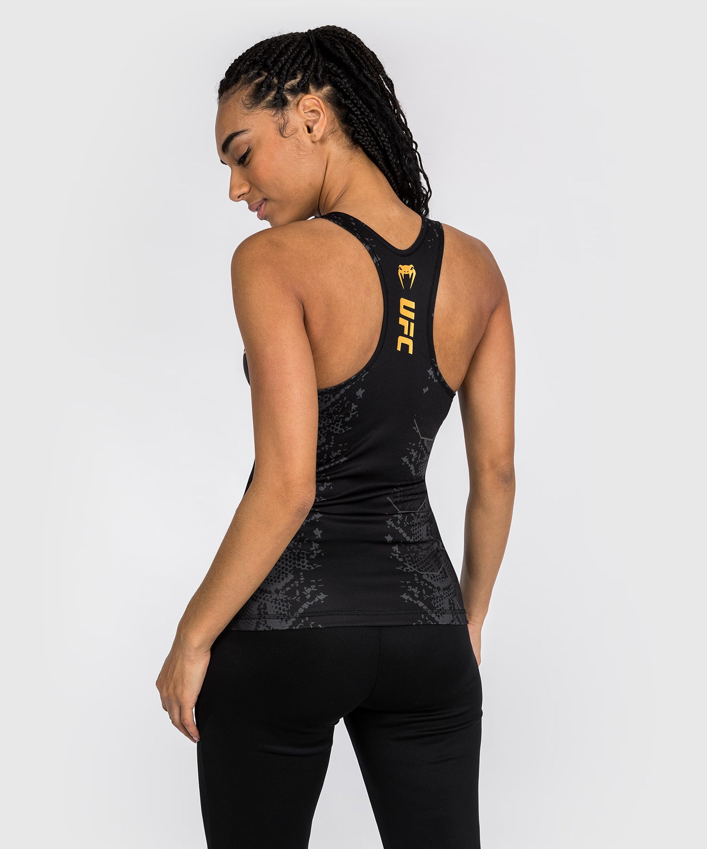 Débardeur ajusté avec Brassière intégrée pour Femmes UFC Adrenaline by Venum Authentic Fight Night - Champion
