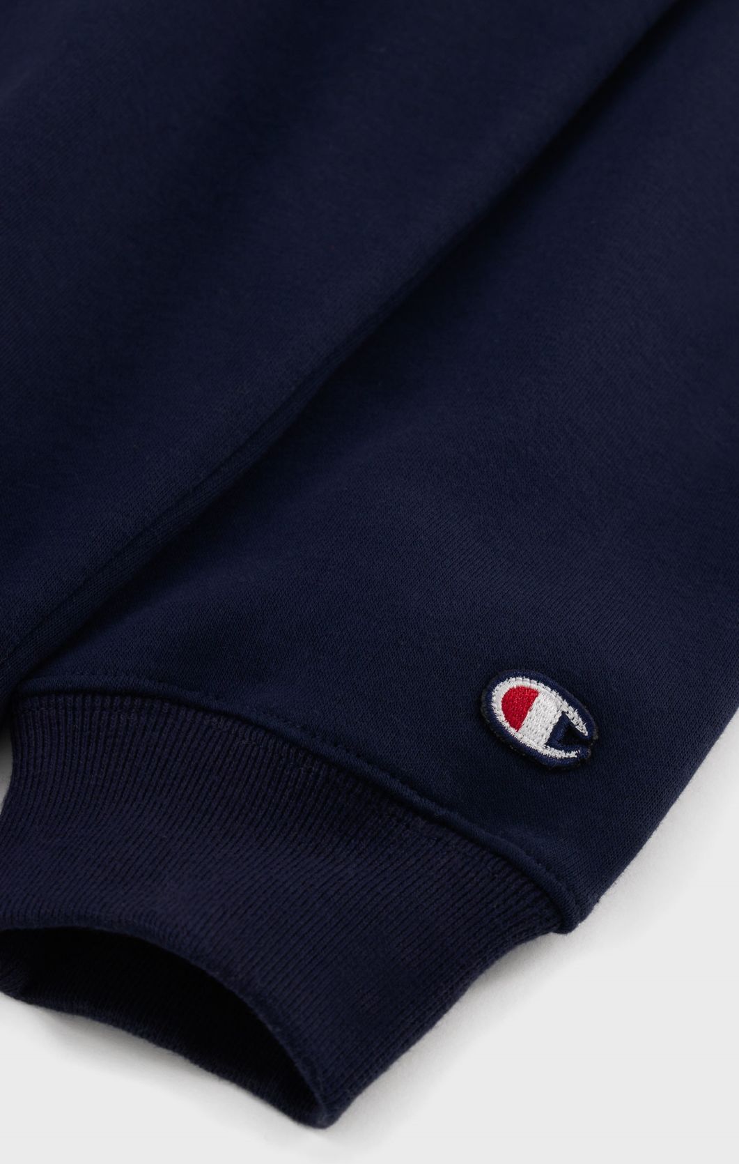 Sweatshirt À Capuche Champion Legacy Logo Brodé - Bleu Marine