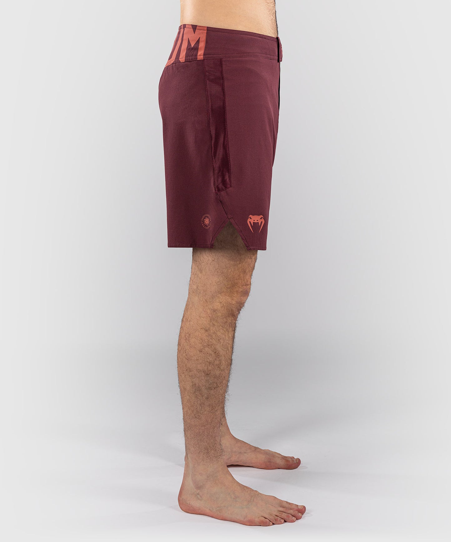 Venum Light 5.0 Fightshorts - Dark Brown/Terracota