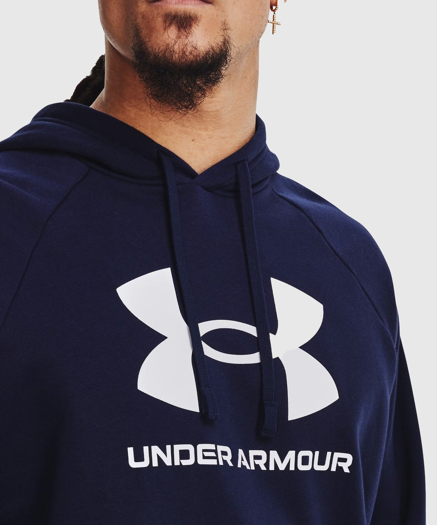 Under Armour Ua Rival Fleece Hoodie - Navy Blue