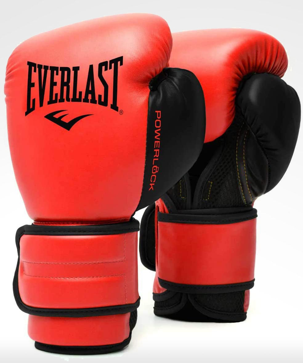 Gants de Boxe Everlast Powerlock Rouge – Dragon Bleu