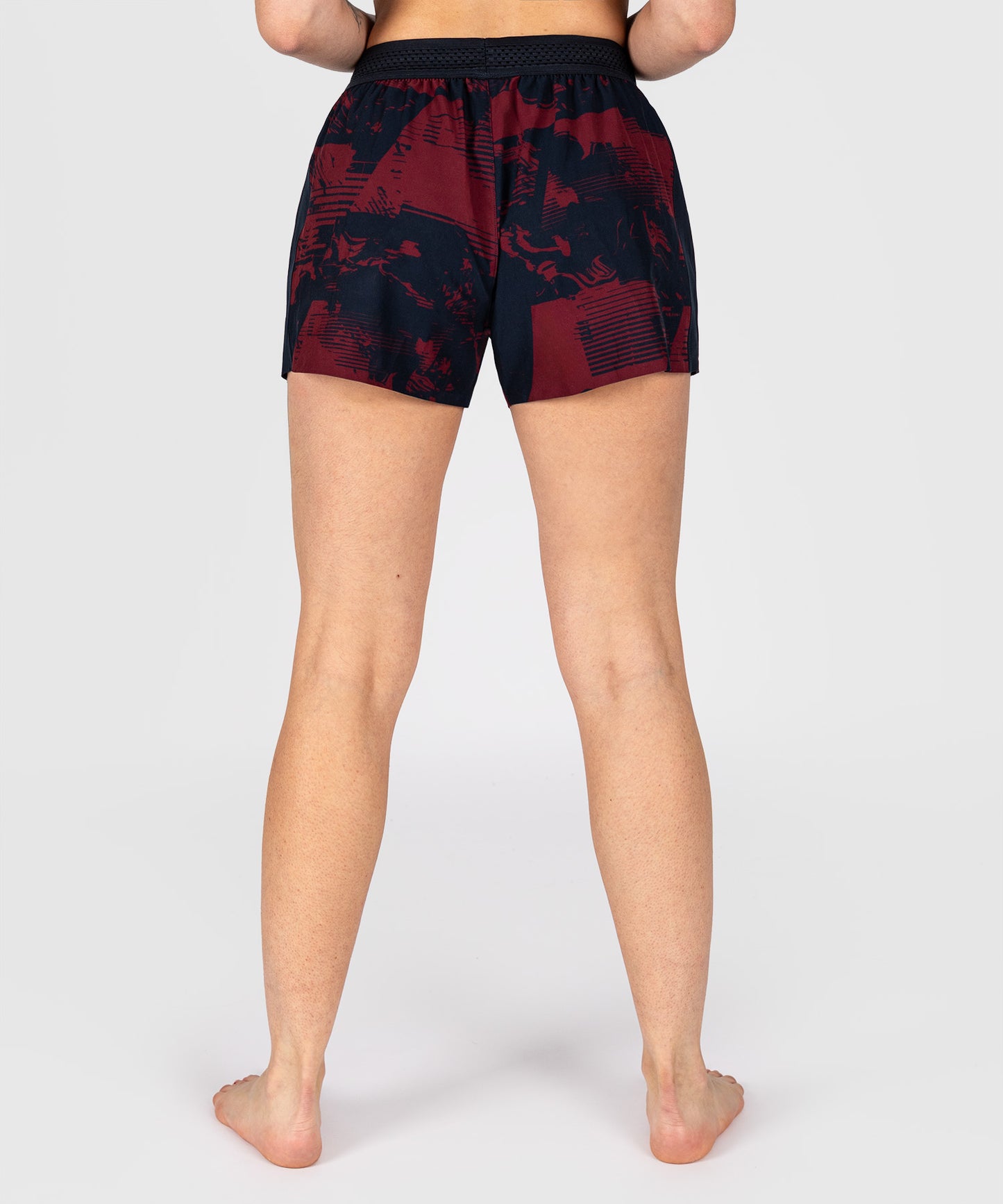 UFC Zenith by Venum Authentic Fight Week Pantaloncini Performance Donna - Blu navy/Bordeaux/Argento