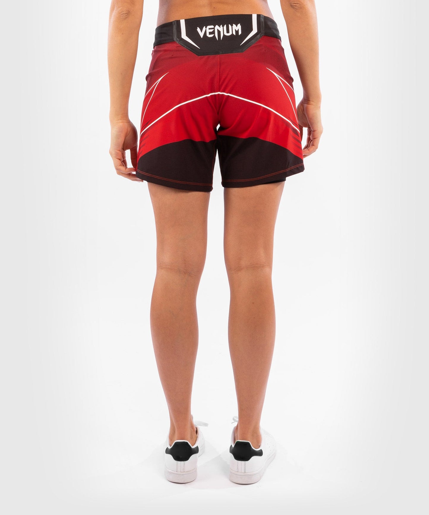 Women's UFC Fightshort Venum Authentic Fight Night - Long Cut - Red