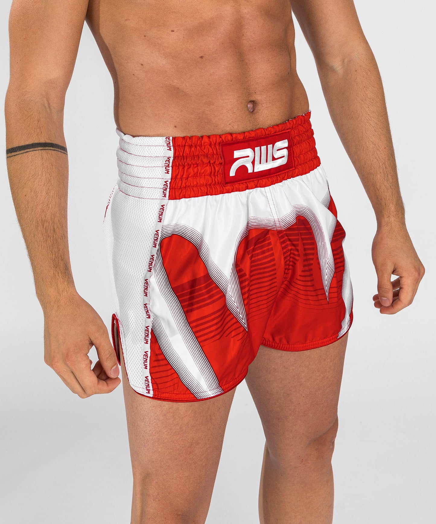Short de Muay Thai RWS x Venum - Blanc