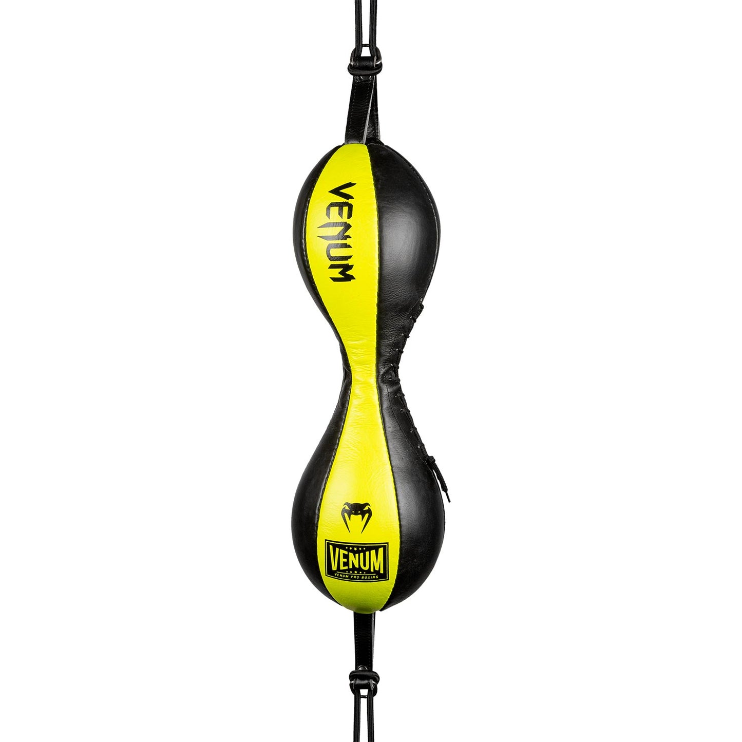 Ballon double attache Venum Hurricane - Noir/Jaune