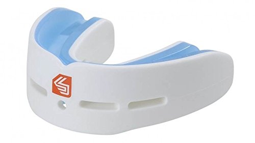 Mundschutz Double Shock Doctor Gel Max Power - Weiß