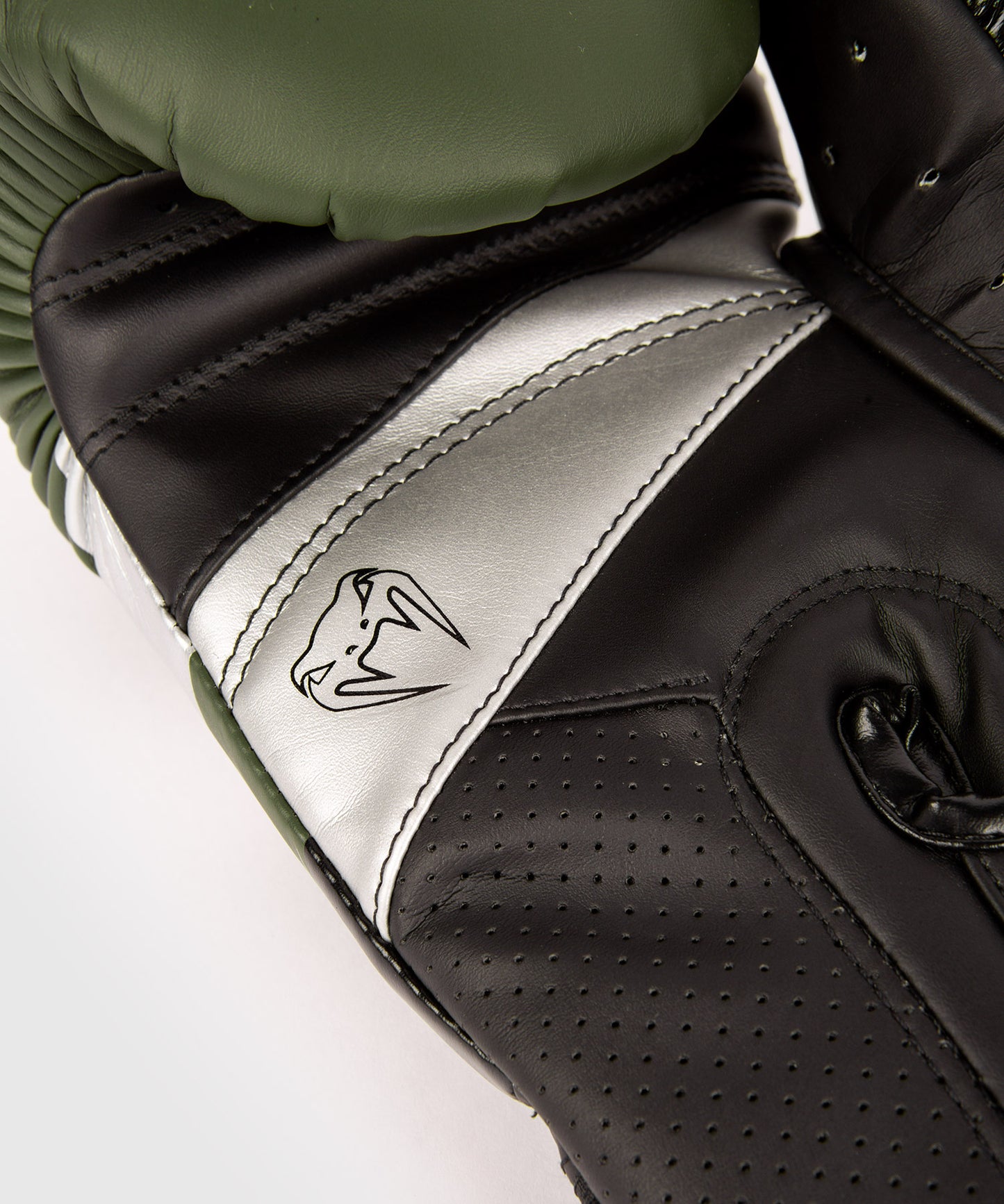 Gants de Boxe Venum Elite Evo - Kaki/Argent