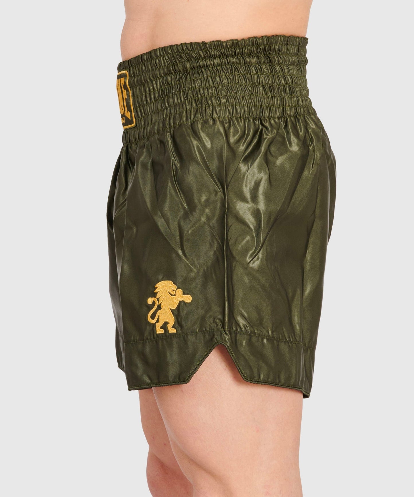 Leone Basic Muay Thai Shorts - Khaki