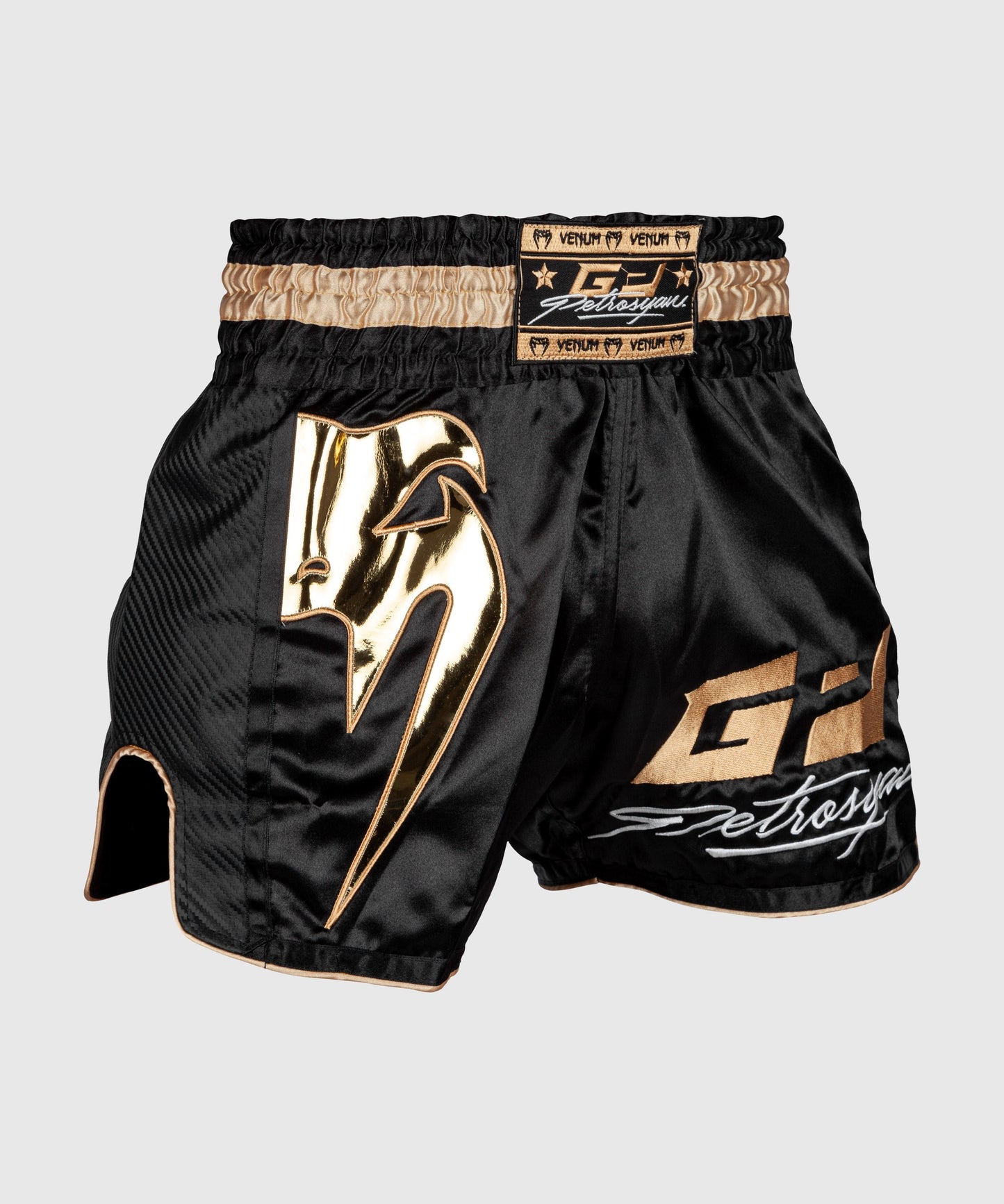 Short de Muay Thaï Venum Petrosyan - Noir/Doré
