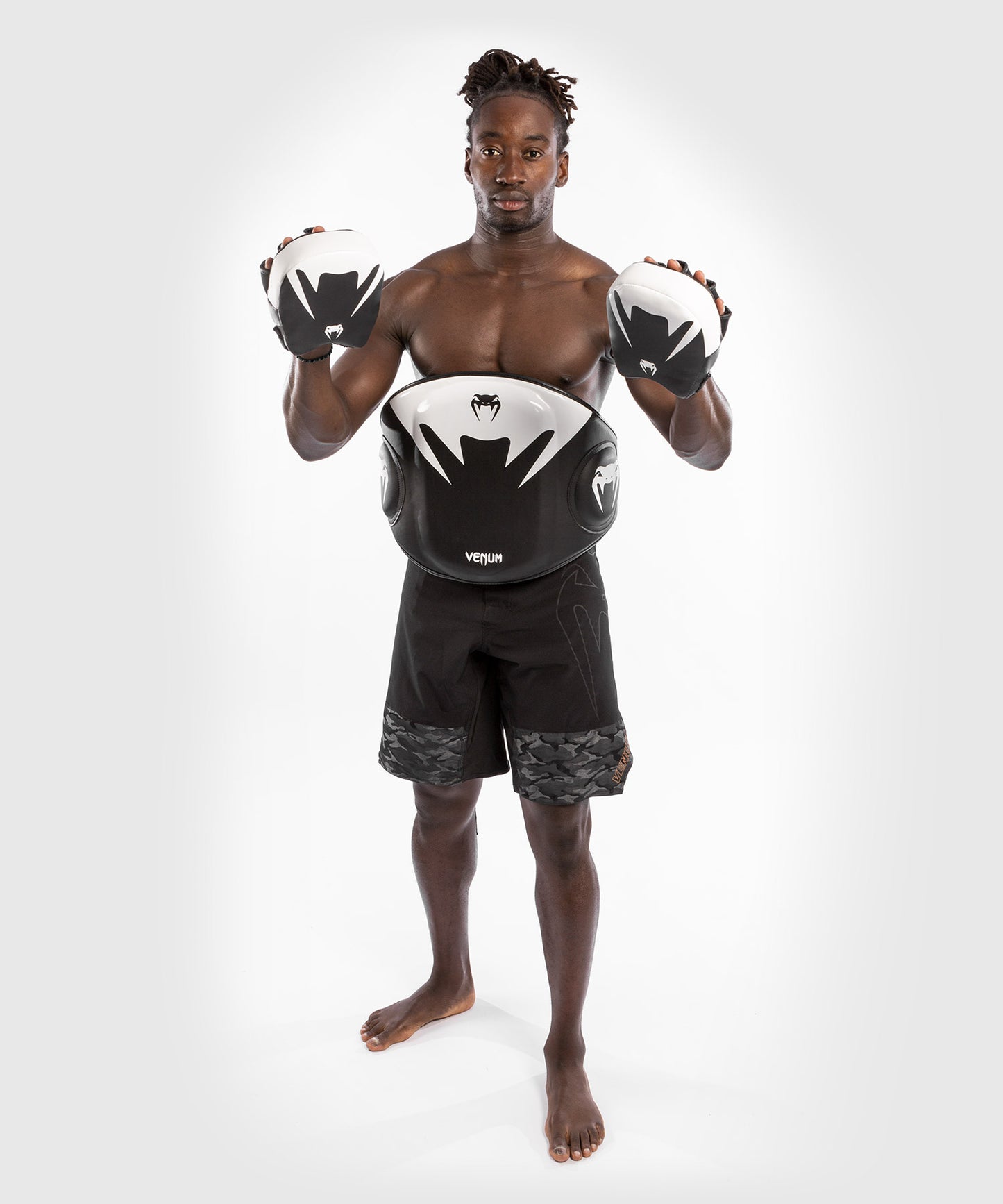 Ceinture de Protection Belly Protector 2.0 - Micro Fibre - Noir/Blanc