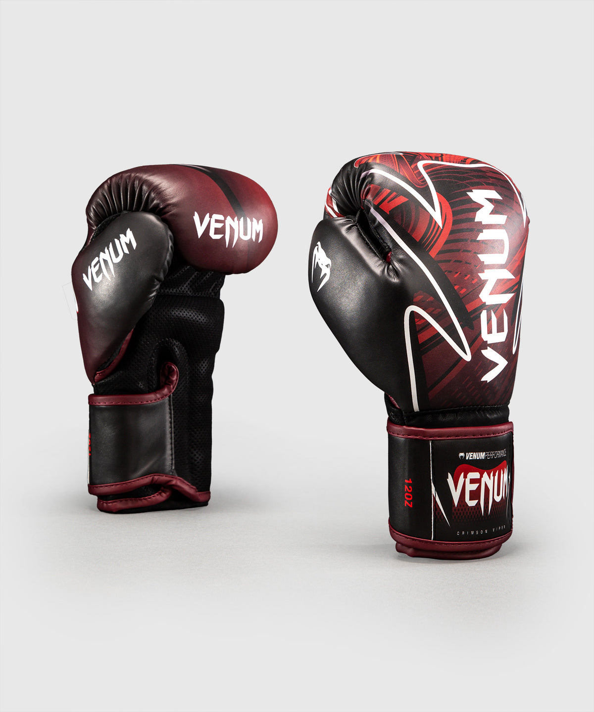 Venum Crimson Viper 2.0 Impact Guantes de boxeo - Negro/Rojo