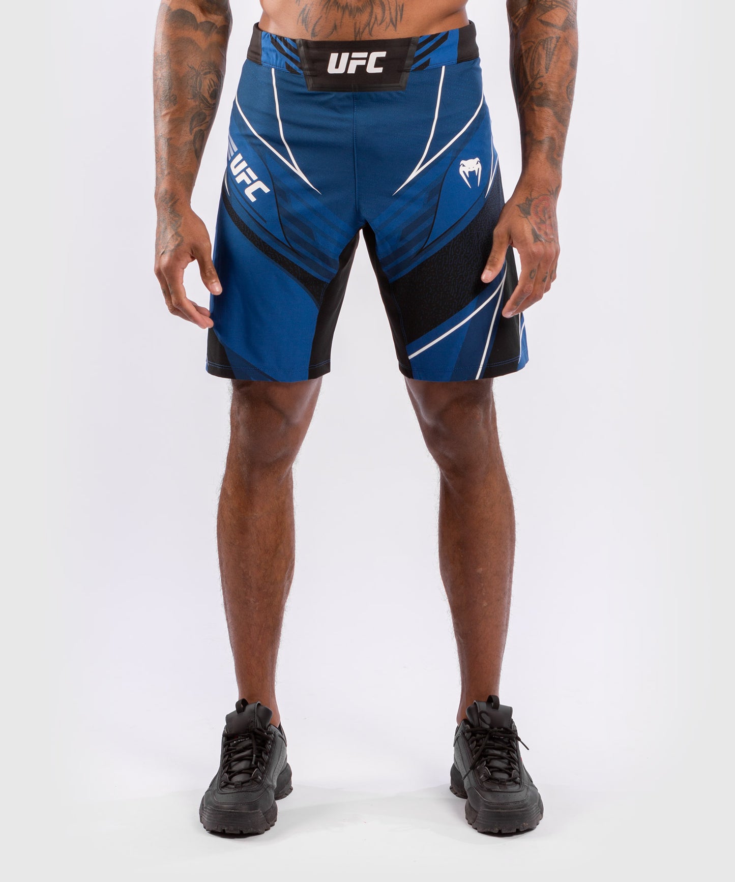 Fightshort Homme UFC Venum Authentic Fight Night - Coupe Longue - Bleu