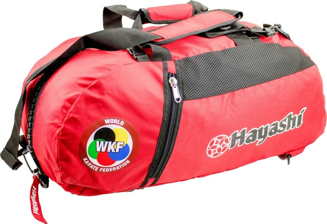 Sac De Sport Hayashi Karaté Approuvé Wkf - Rouge