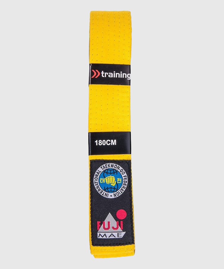 Ceinture de Taekwondo ITF FUJIMAE – Jaune