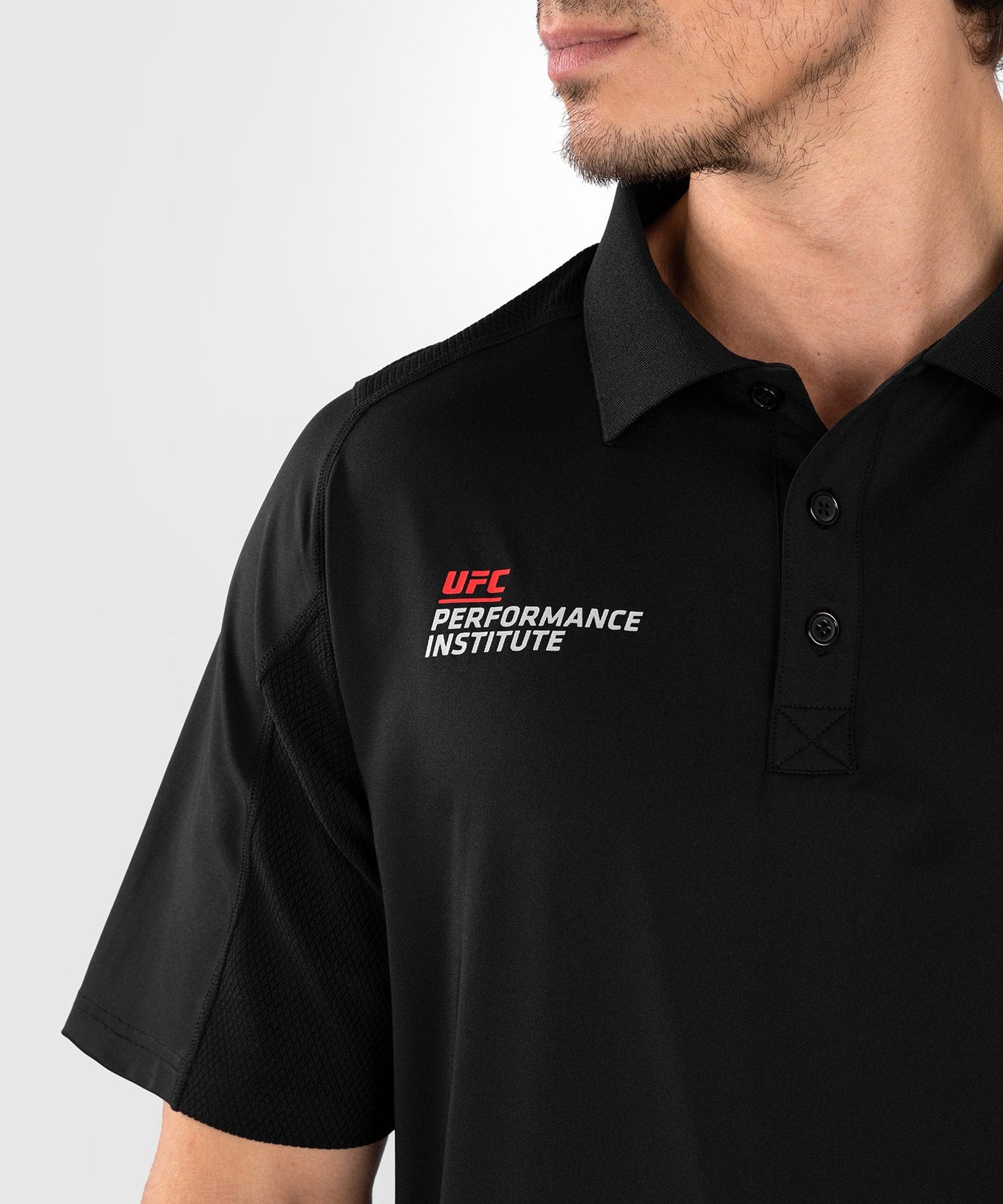 Men's UFC Polo Venum Performance Institute 2.0 - Black/Red