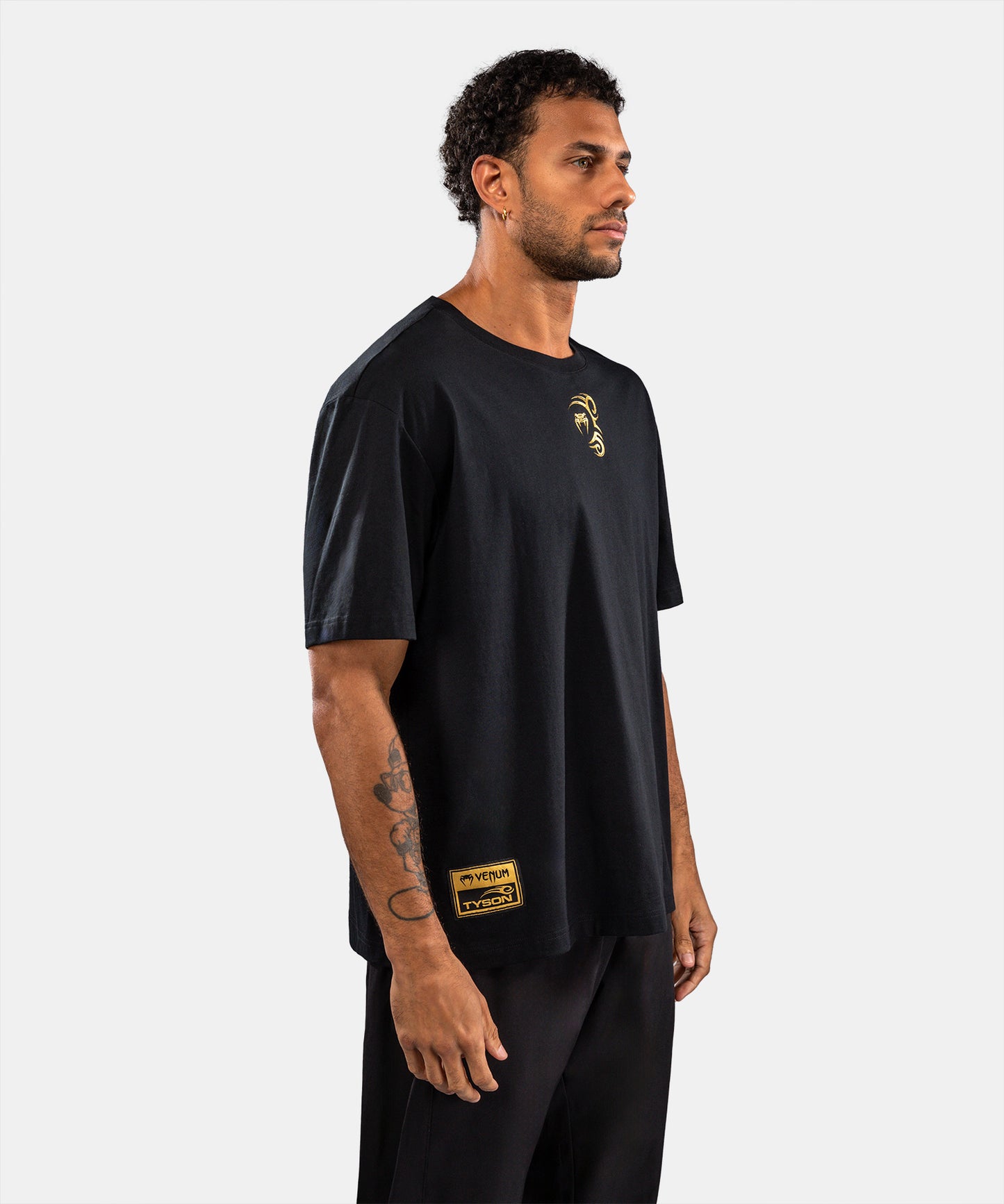 Venum x Mike Tyson Tiger Camiseta Tiger - Negro/Oro