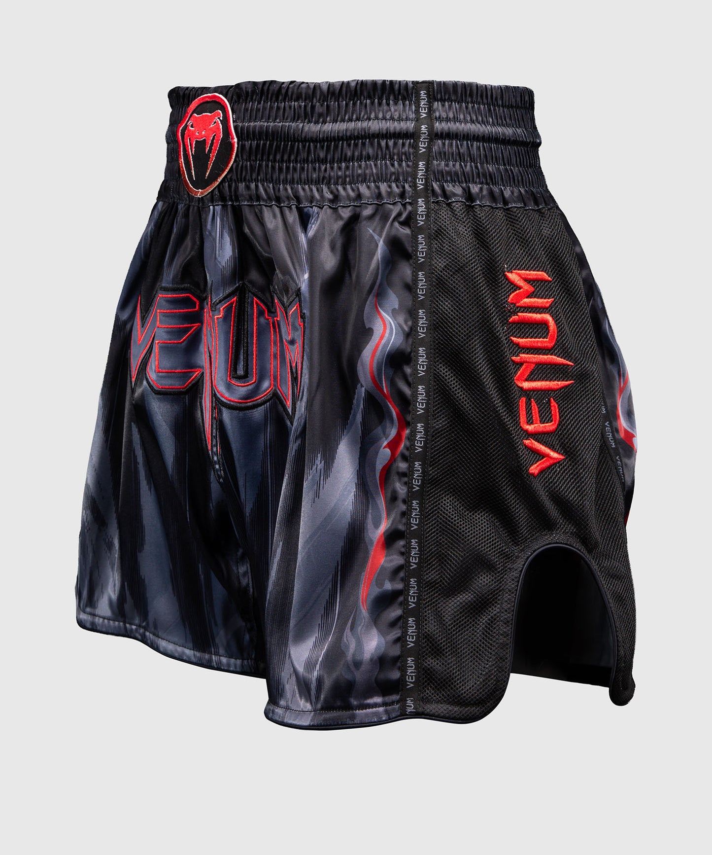 Venum Demon Muay Thai Shorts - Black/Grey