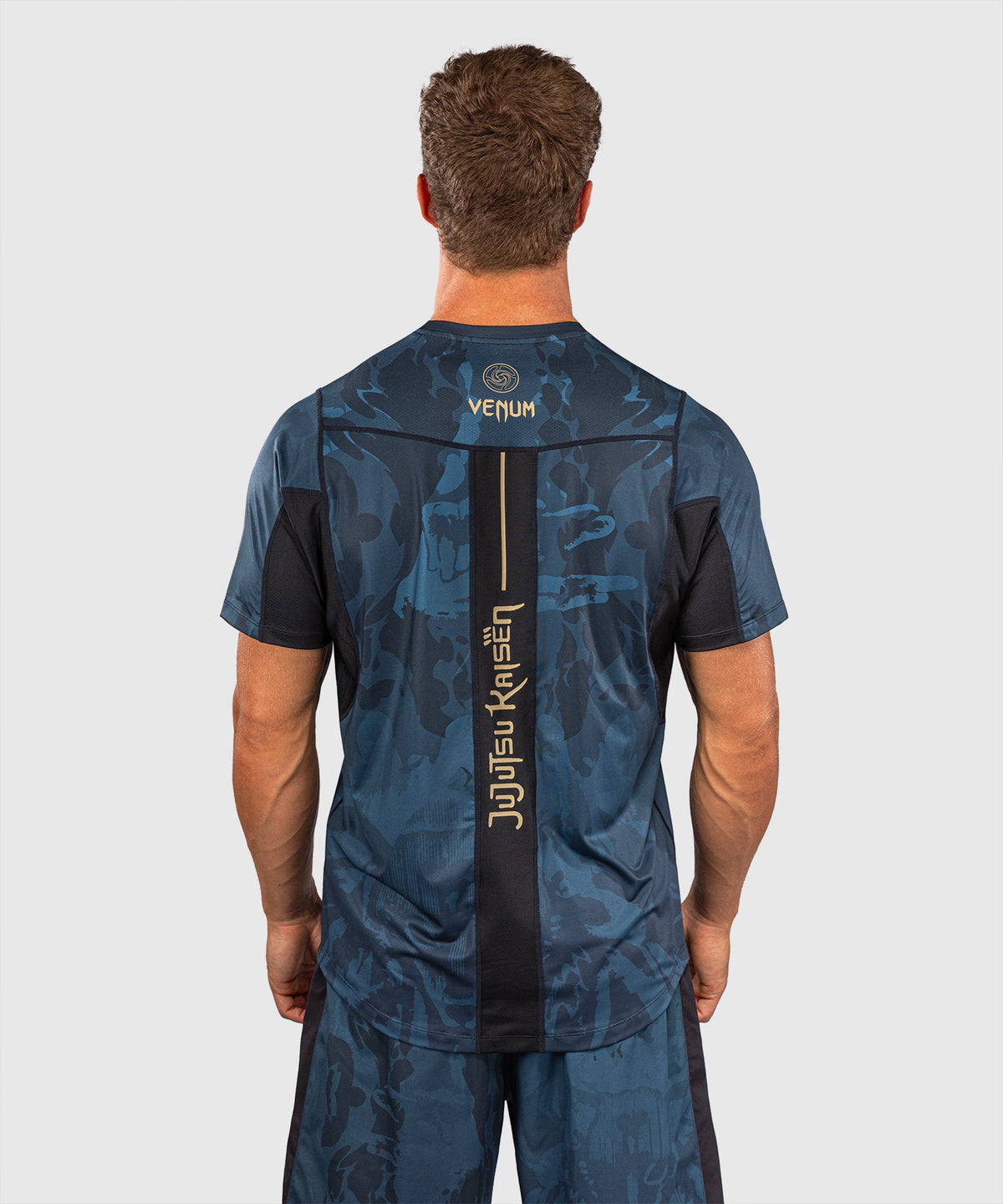Jujutsu Kaisen x Venum Fushiguro Dry-Tech-T-Shirt – Ozeanblau