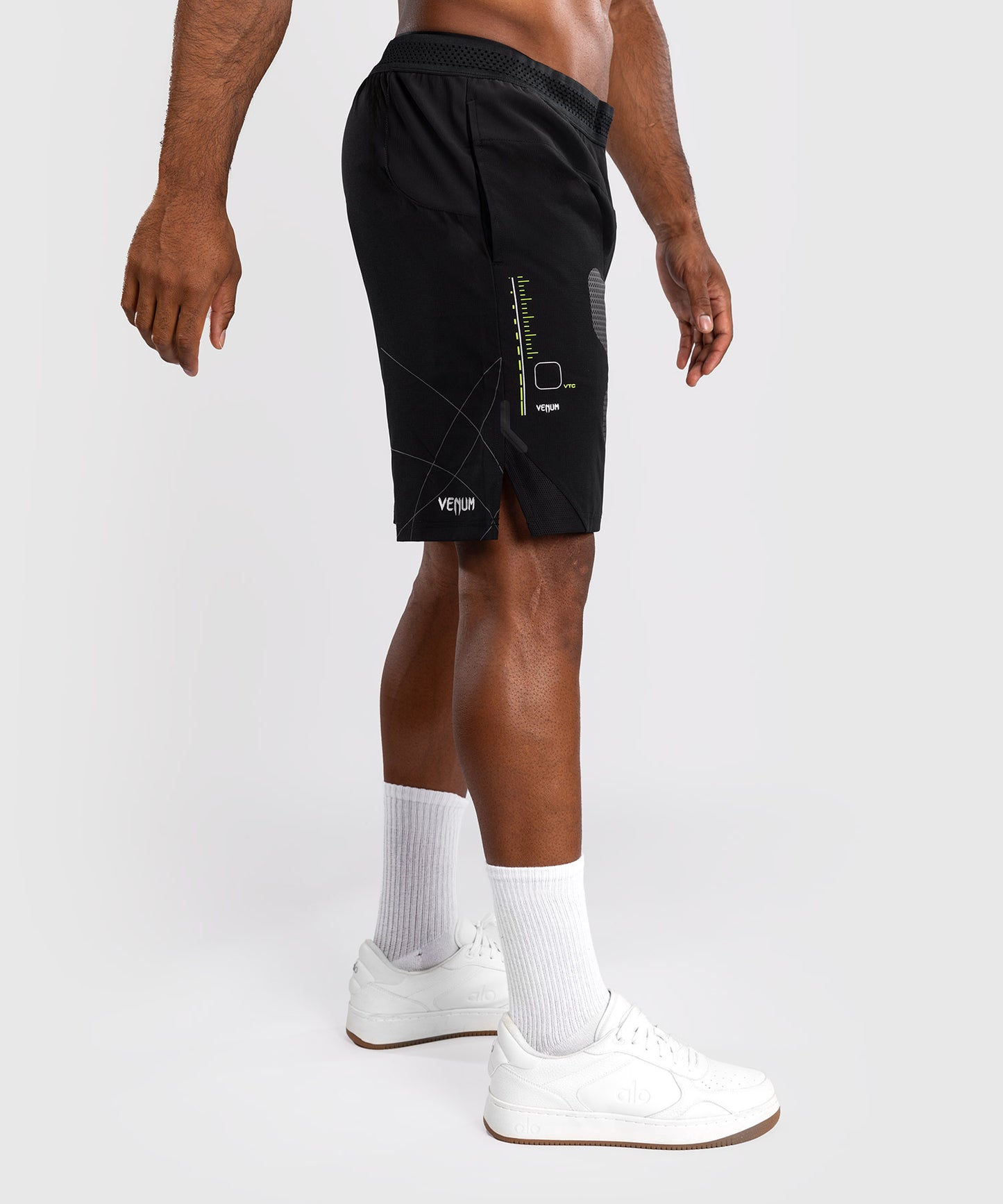 Venum Training Camp 4.0 Trainingsshorts - Schwarz/Neo-Grün