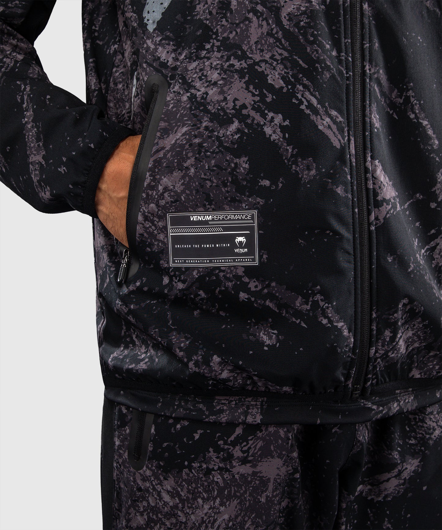 Venum Rage & Workout Track Jacket - Black/Grey