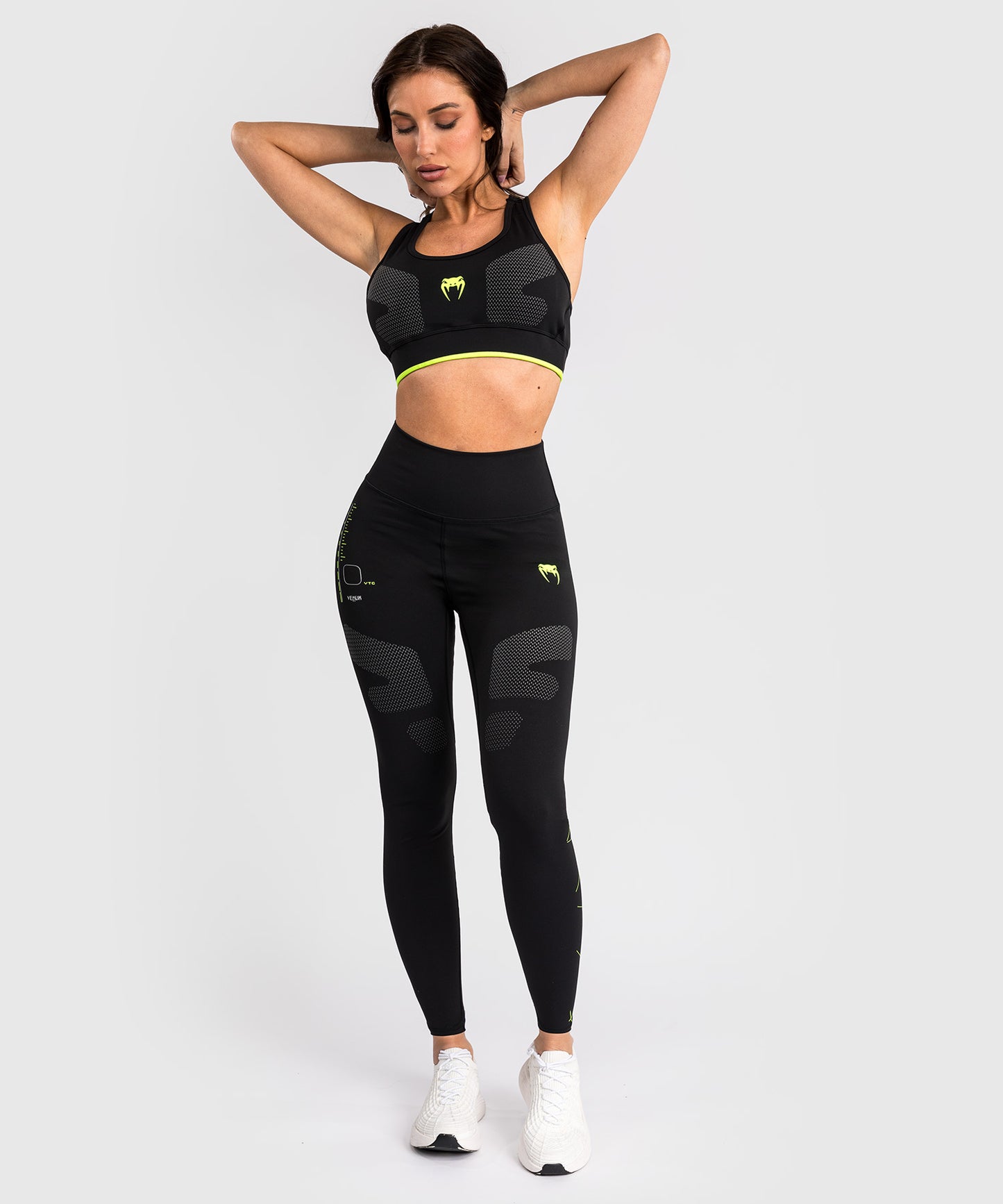 Venum Training Camp 4.0 Legging - Schwarz/Neo-Grün