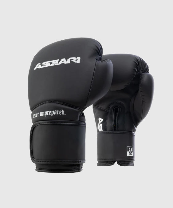Askari Nova Guantes de Boxeo - Negro/Blanco