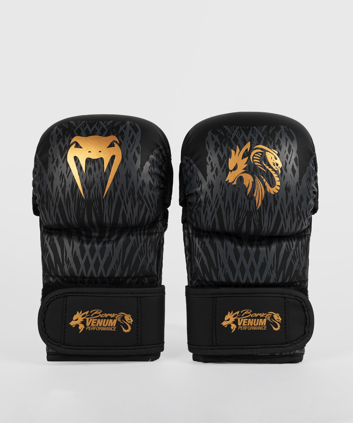 Venum x Chimaev Sparring-Handschuhe - Schwarz/Grau