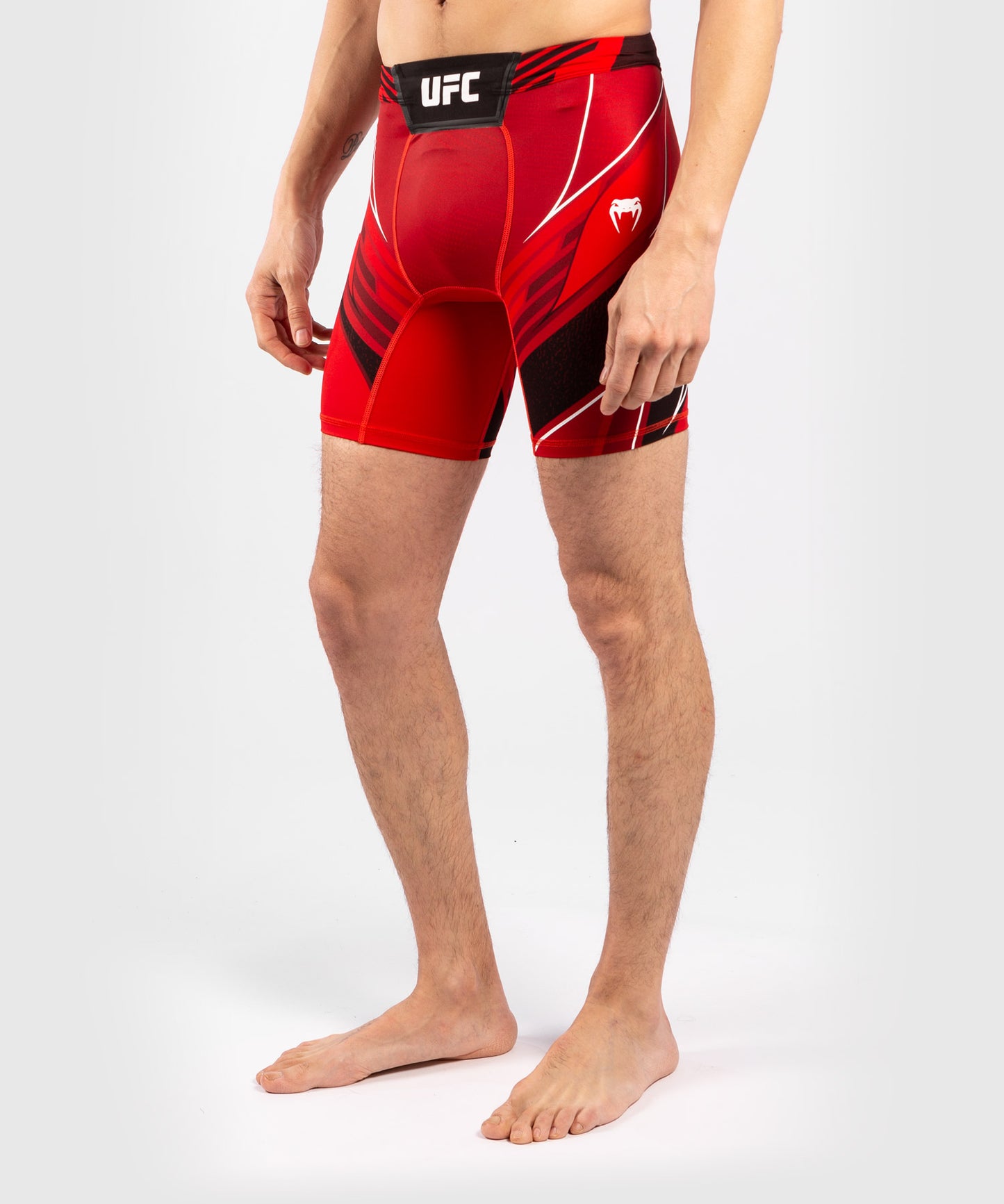 Short de compression pour Hommes UFC Venum Authentic Fight Night - Coupe Courte - Rouge