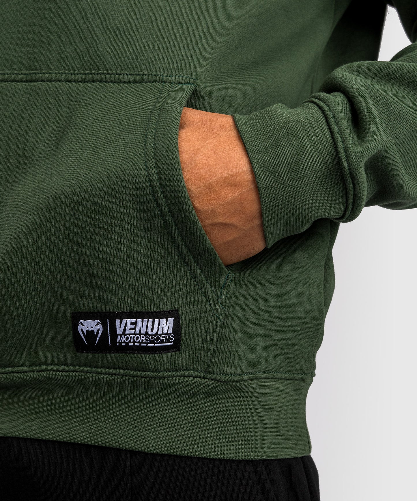 Venum Motorsport Hooded Sweatshirt - Deep Forest